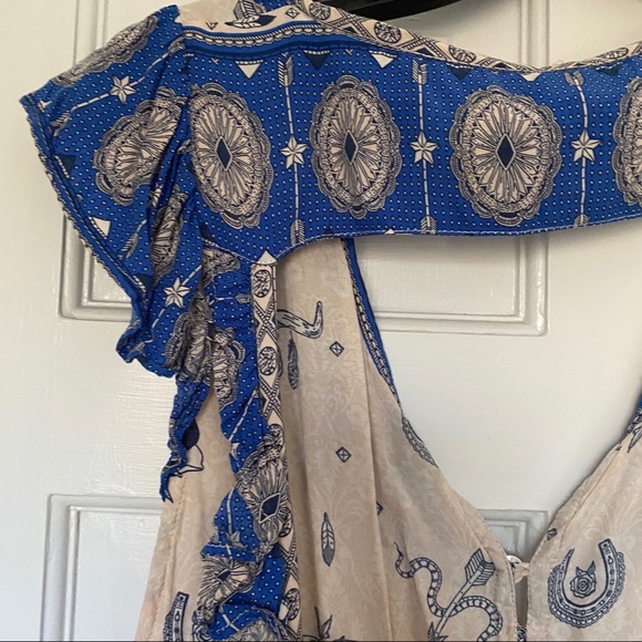 Rare SPELL coyote backless shift dress - Picture 8 of 9